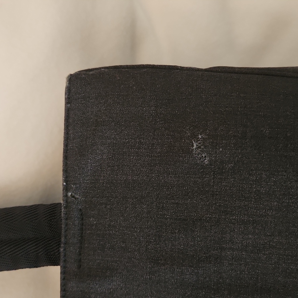 Prada Black & Gray Handbag with COA - Picture 11 of 13